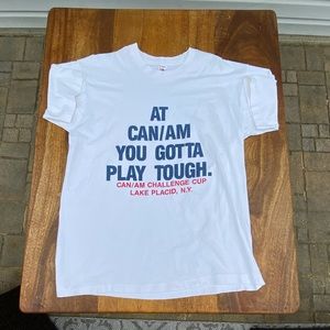 Men’s White Vintage T-Shirt (Size XL)